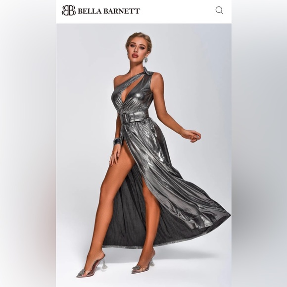 Brand New Bella Barnett Sexy Maxi Dress - Picture 3 of 6